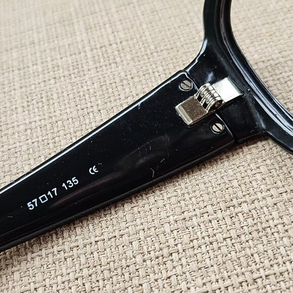 Flower Women Eyeglasses/Sunglasses Frame Black Glasses 57[]17 135 Frame - Picture 9 of 11